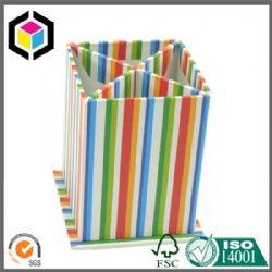 Table Stationery Color Cardboard Pen Storage Box Container