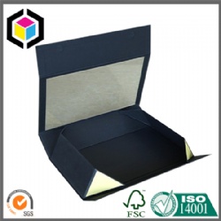 Black Collapsible Shoes Cardboard Packaging Box