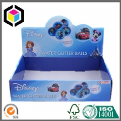 White Flute Corrugated Display Box for Disney