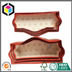 Unique Design Two Pieces Cardboard Gift Box with Desiccant