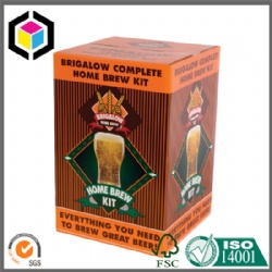 High Quality RSC Corrugated Beer Packaging Box