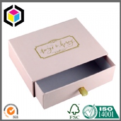 烫金抽屉礼品盒，金色LOGO礼盒，抽屉礼盒工厂