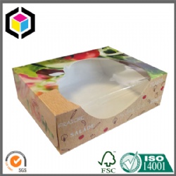 Plastic Clear Window Cardboard Paper Packaging Box