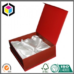 绸布泡沫内衬礼品盒，高档礼品盒工厂