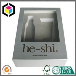 Flocking Foam Cardboard Cosmetic Paper Gift Packaging Box