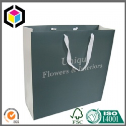 OEM Color Printing Mockup Paper Bag with Cotton Handle