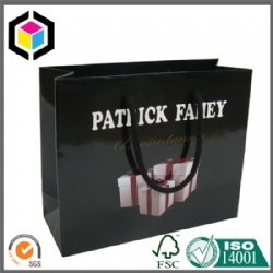 CMYK Full Color Print Glossy Paper Shopping Promotion Bag