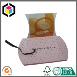 Matte Color Pillow Shape Paper Packaging Gift Box