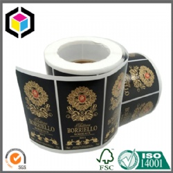 OEM Color Hot Stamping Paper Material Wine Labels Roll